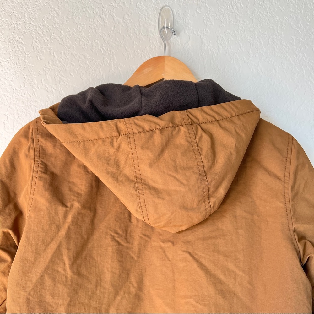 Old Navy Clean Parka Bourbon Brown Size Large 10-12 Gender Neutral/Unisex - Picture 8 of 11